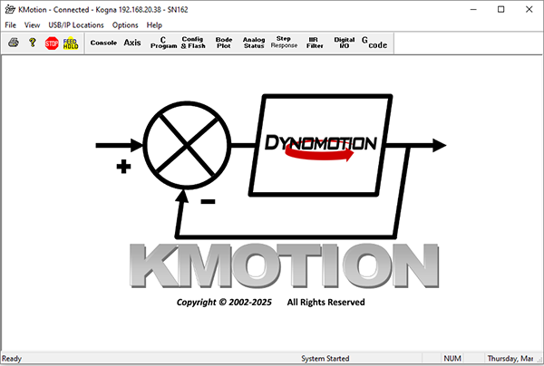 KMotion Application