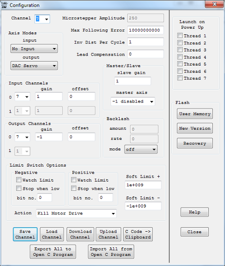 Open Loop Configuration